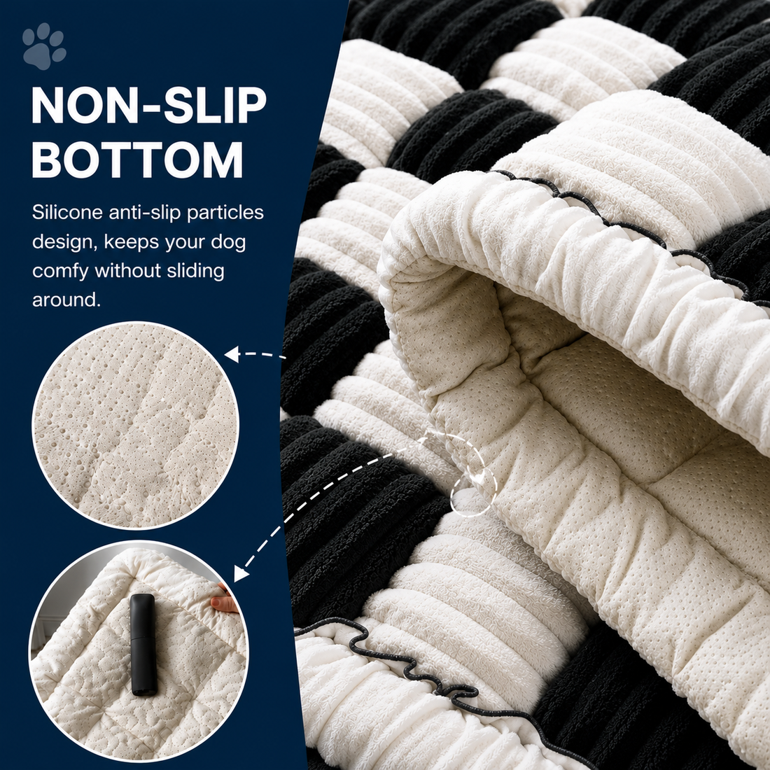 Luxe Dog Bed — Plush Mat for the Hard Bottom Seat Protector 2.0