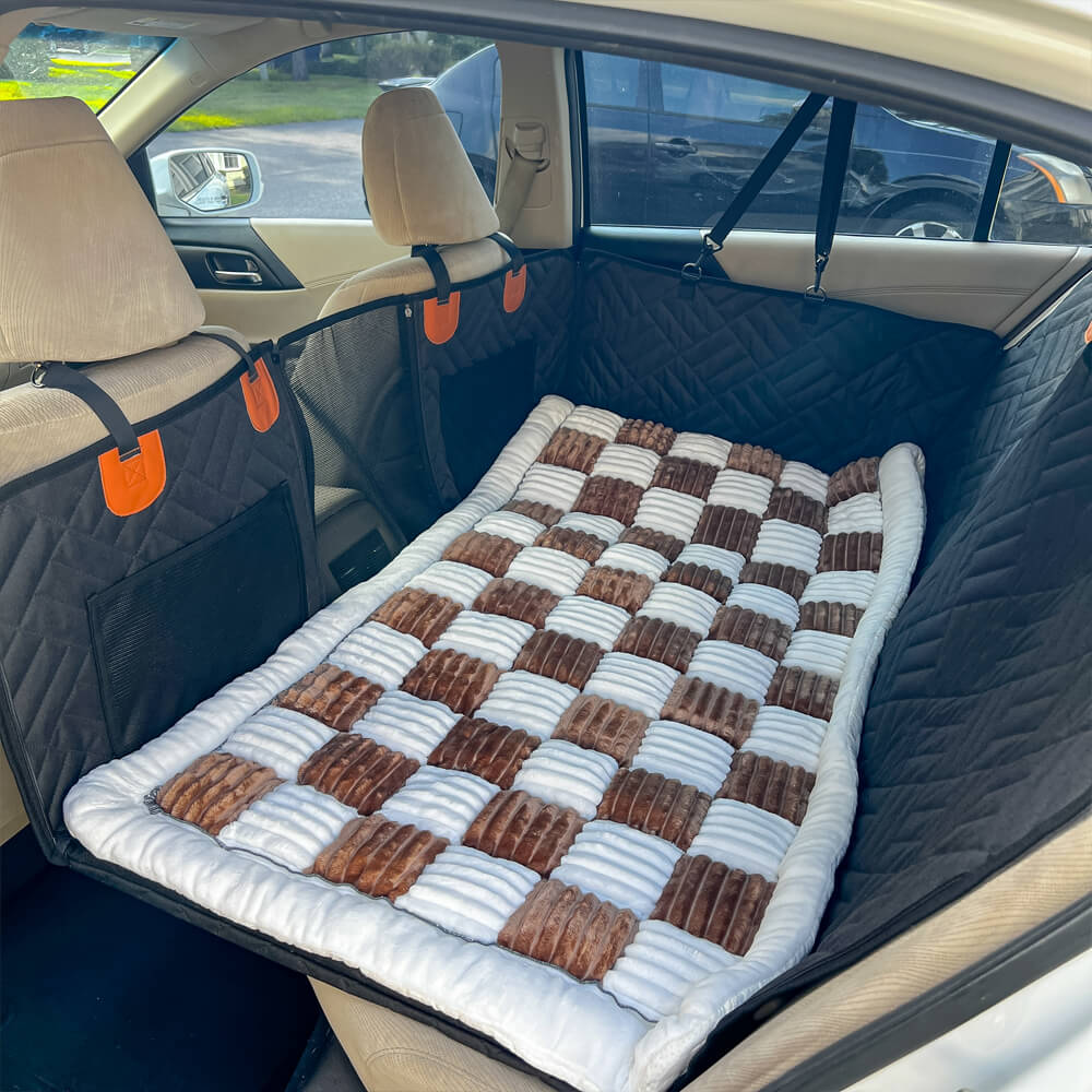 Hard Bottom Dog Car Seat Protector 2.0