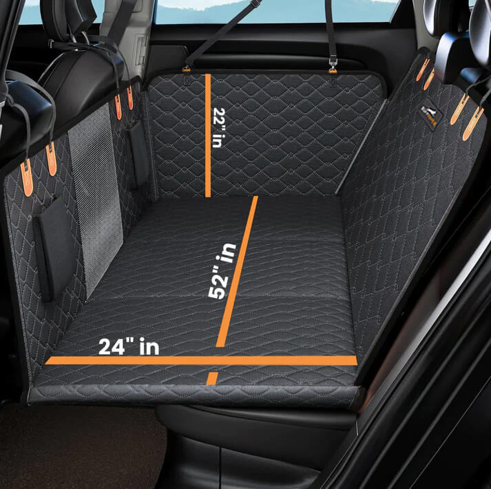 Hard Bottom Dog Car Seat Protector 2.0