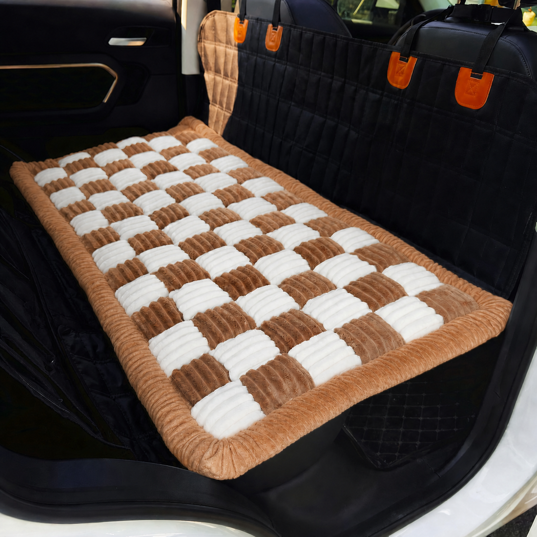 Luxe Dog Bed — Plush Mat for the Hard Bottom Seat Protector 2.0