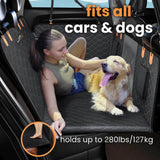 Hard Bottom Dog Car Seat Protector 2.0